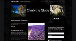 Desktop Screenshot of climbtheglobe.com